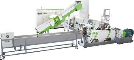 PURUI ML two stages pelletizing line strand pelletizing for PP nonwoven fabrics