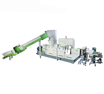 PURUI ML Single stage middle screen change pelletizing machine