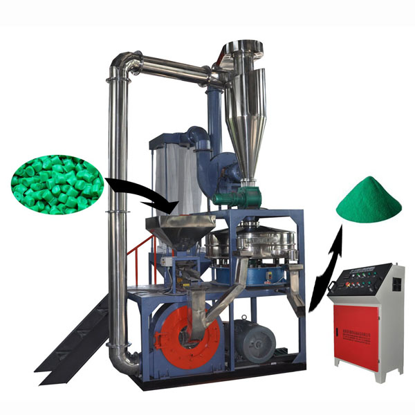 Pulverizer for PVC material