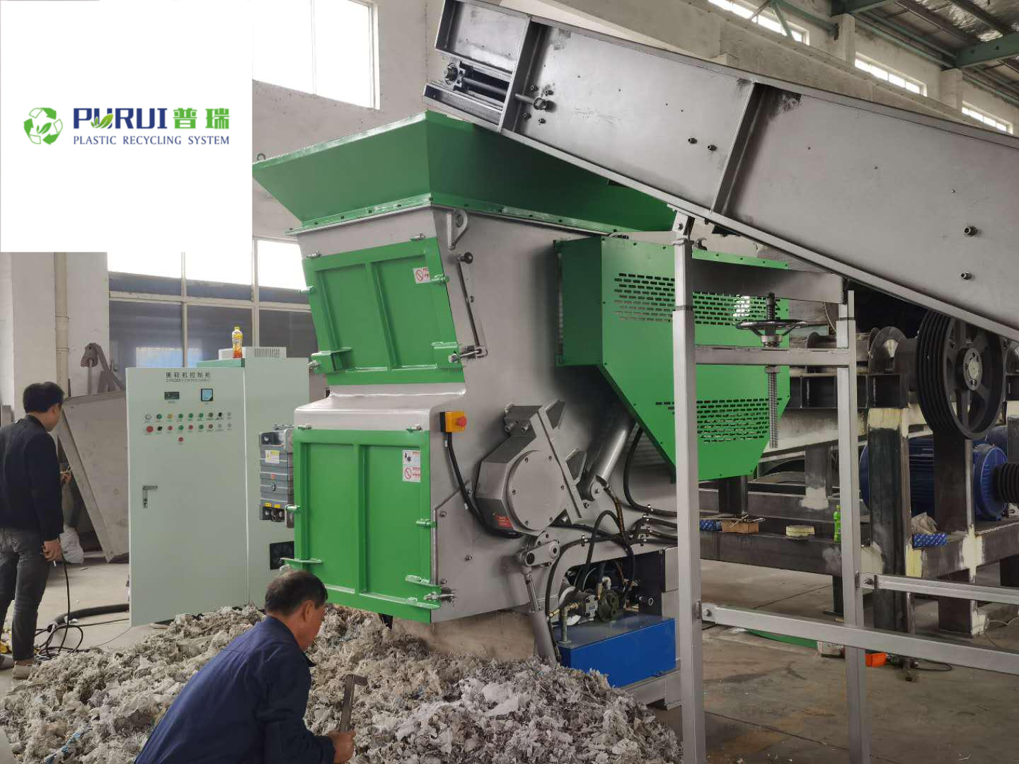 Singgle shaft shredder