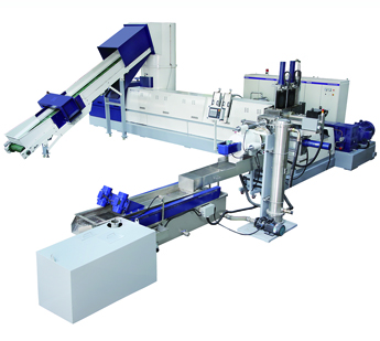 PURUI ML two stages watering pelletizing line for PP and PE films